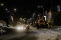 Работа «Спецдорремстрой» по снегоочистке в ночную смену в объективе профессионального фотографа Михаила Юдаева