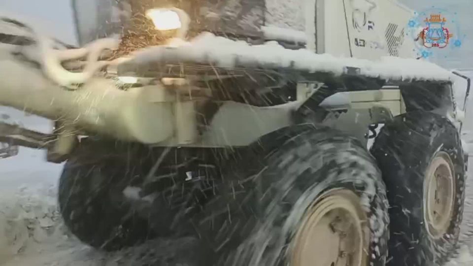 Петропавловск-Камчатский остаётся в зоне влияния мощного циклона, который принёс сильные осадки в виде снега