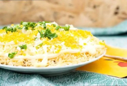 Легкий салат с курицей и рисом: идеальное блюдо для тех, кто заботится о фигуре