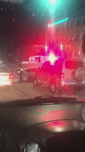 ДТП с заносом на 4 км в Петропавловске