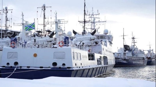 Дети участников СВО посетили патрульный корабль «Камчатка»