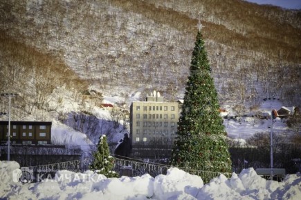 В Петропавловске-Камчатском продолжаются новогодние развлечения (фоторепортаж)