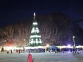 В эти минуты вечерние новогодние гулянья проходят в центре краевой столицы!