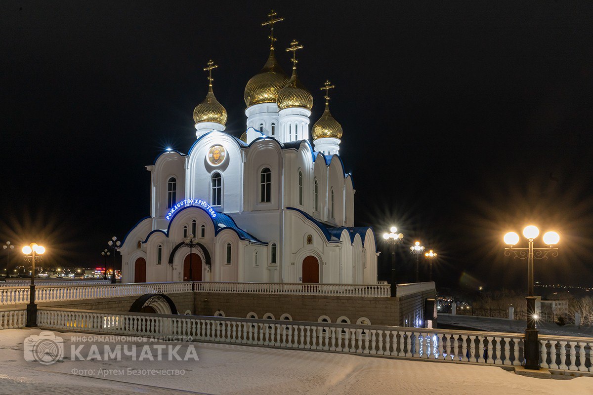 Праздничная рождественская программа пройдет в центре Петропавловска-Камчатского