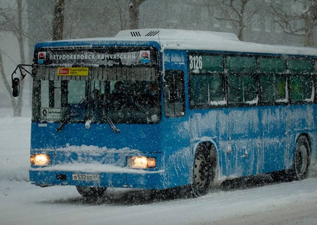 Автобусное движение в Вилючинске: