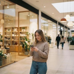 В торговых центрах краевой столицы появились точки доступа к общественному WiFi
