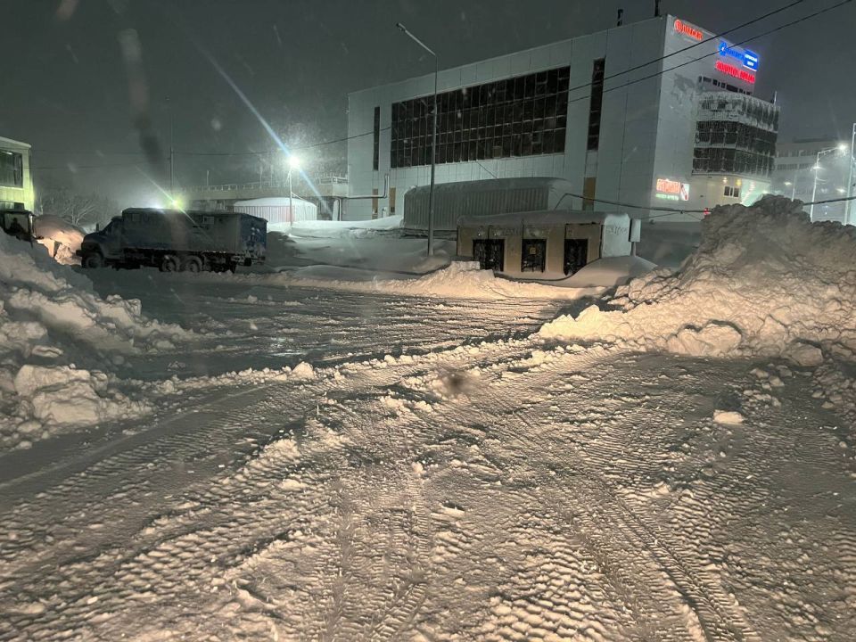 Минувшей ночью в Петропавловске-Камчатском выпало значительное количество осадков