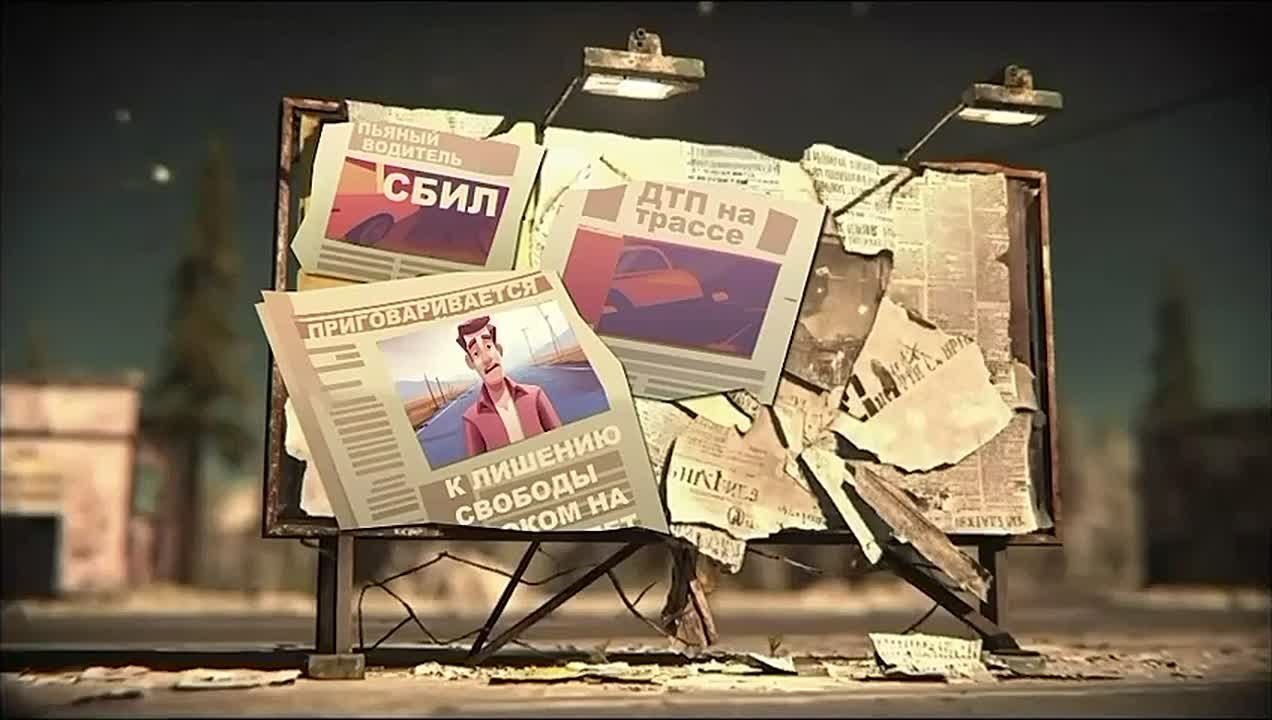 Алкоголь несовместим с управлением автомобилем!