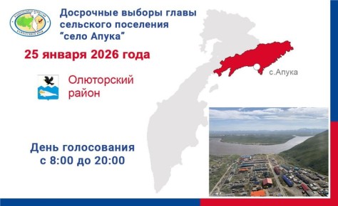 Началось голосование на досрочных выборах главы сельского поселения «село Апука»