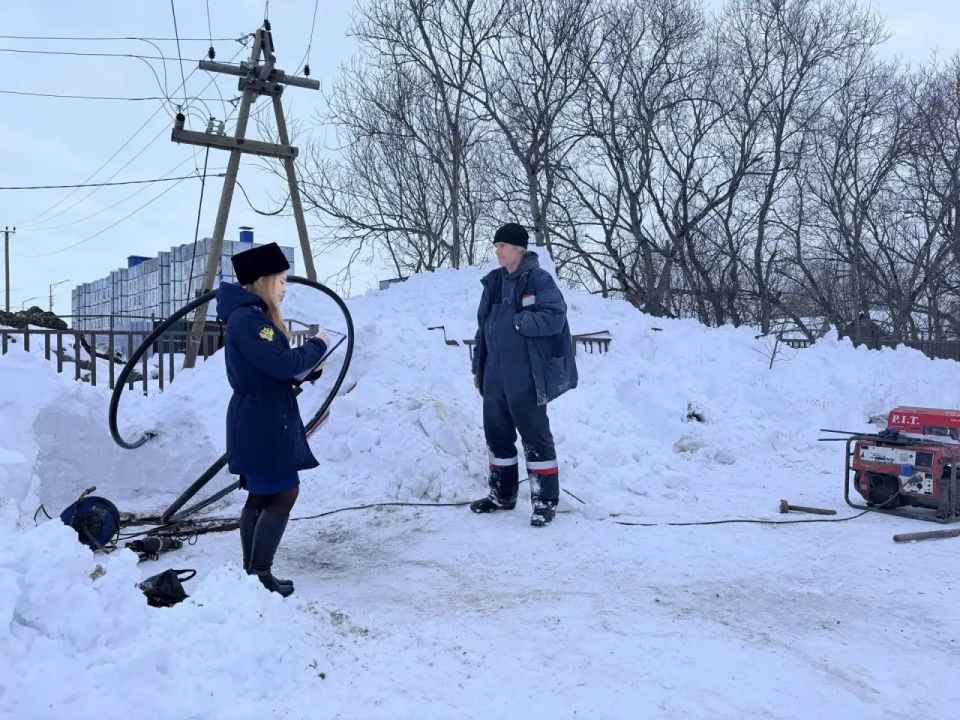 По факту коммунальной аварии в Усть-Большерецке проводится проверка
