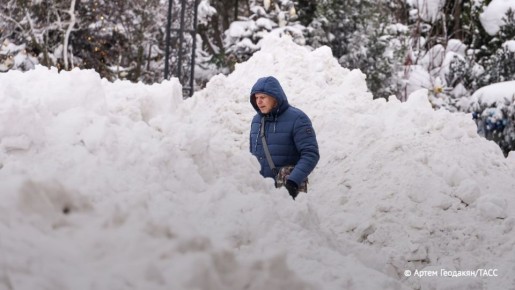 Регионы РФ с самыми высокими сугробами назвал ТАСС центр погоды «Фобос»