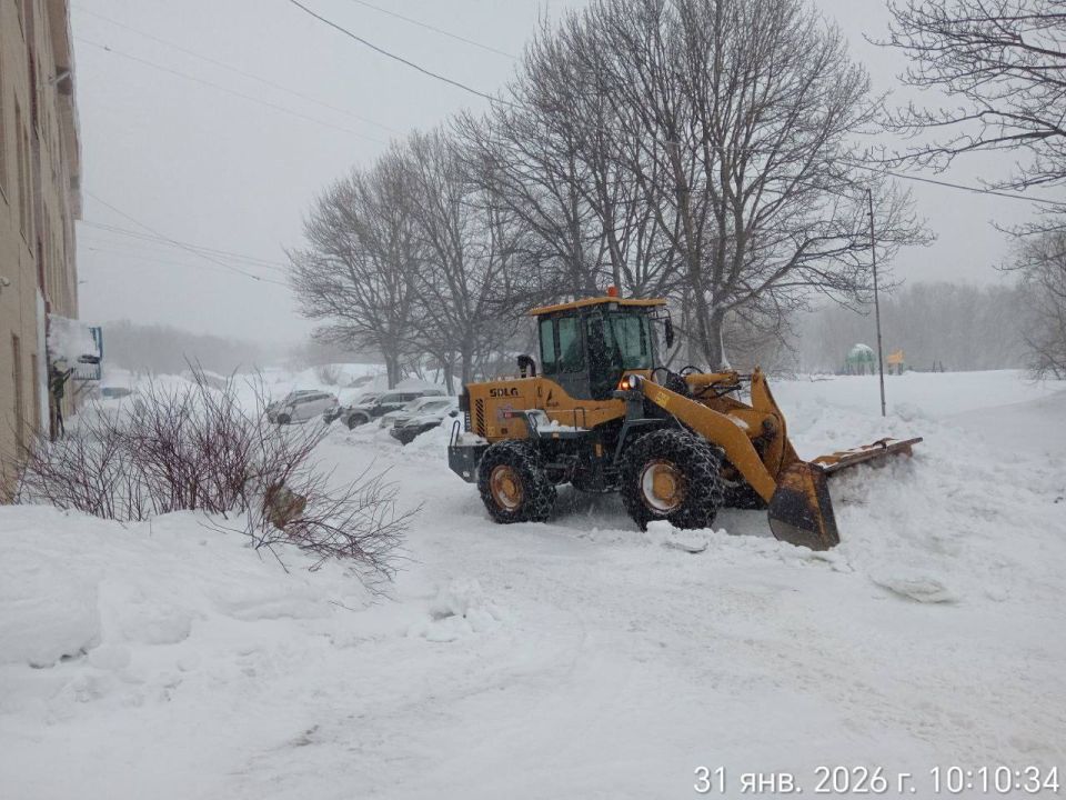 Город день за днём. 31 января 2026 года Петропавловск-Камчатский находится в зоне влияния циклона