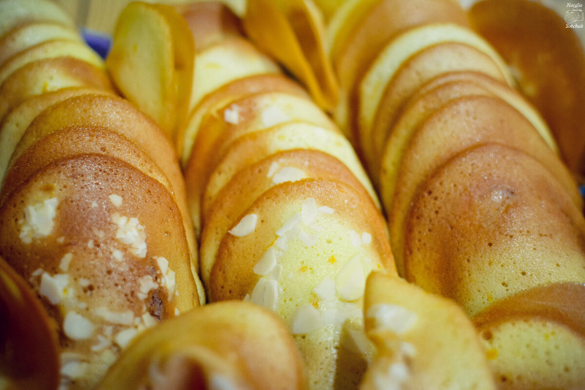 Как приготовить хрустящее печенье Тюиль с апельсиновым вкусом