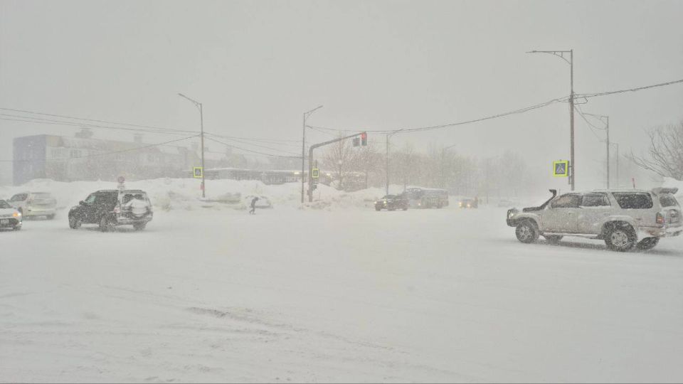 Петропавловск-Камчатский находится в зоне влияния циклона