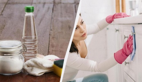 Как вернуть кухонным шкафам идеальный вид с помощью простых средств