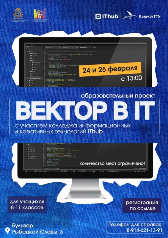 Мы открываем набор на образовательный проект «Вектор в IT»