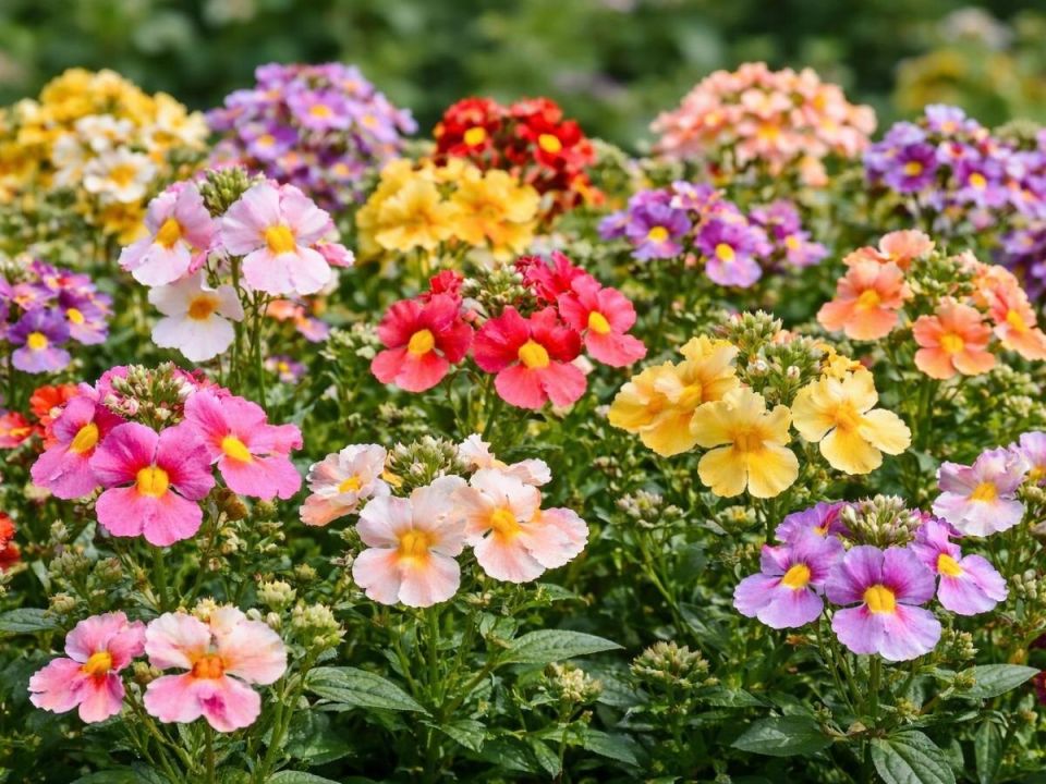 Немезия: цветущий ковёр вашего сада от весны до осени