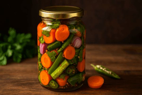 Туршу: Маринованные овощи, упрощающие жизнь