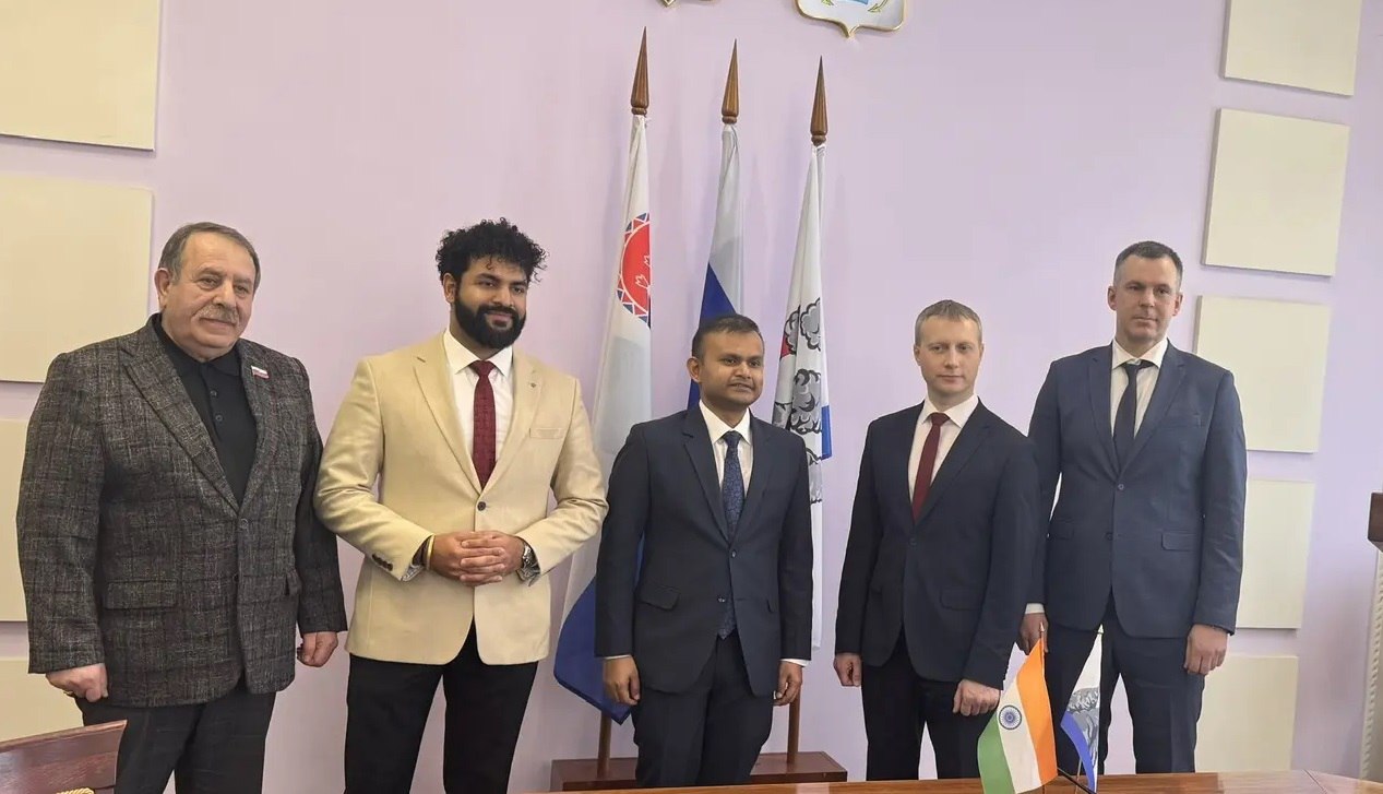 В Петропавловске прошла встреча представителей городских властей с делегацией Республики Индия В Петропавловске прошла встреча представителей городских властей с делегацией Республики Индия