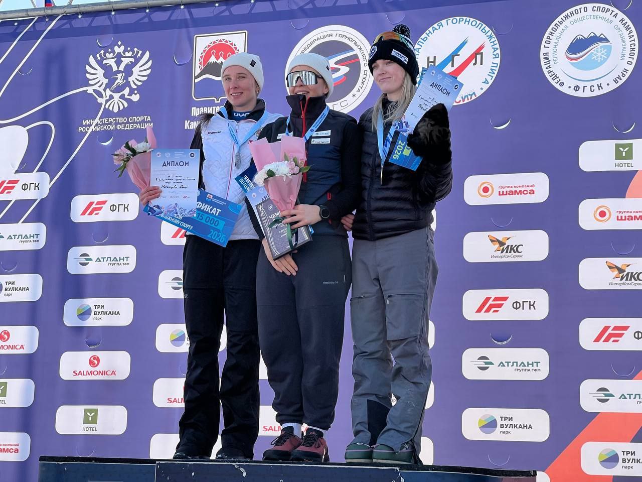 Камчатка стала серебряным призёром Чемпионата России по горнолыжному спорту Камчатка стала серебряным призёром Чемпионата России по горнолыжному спорту