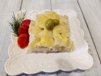 Нежная запеканка из картофеля: сливки под аппетитной сырной корочкой