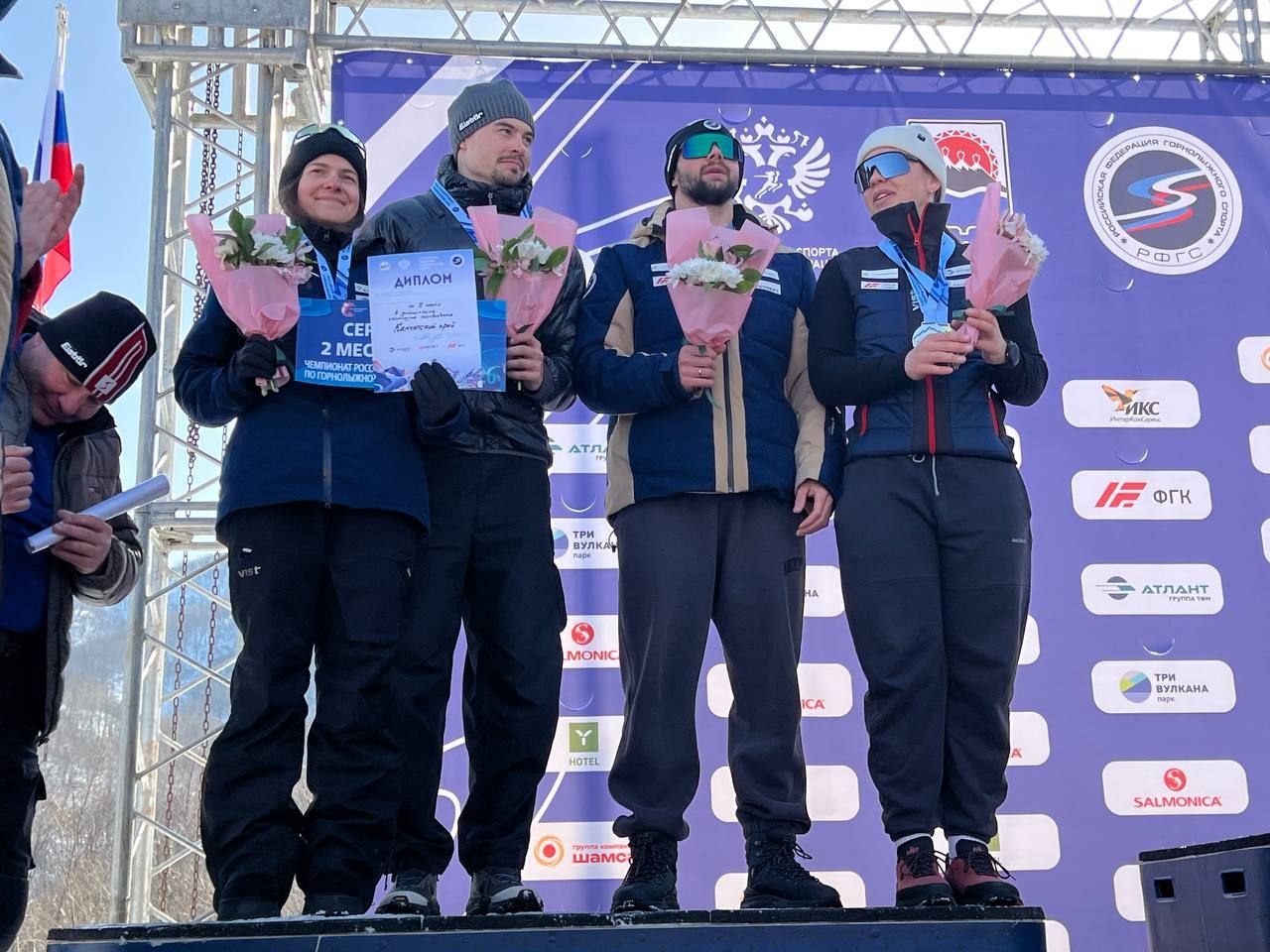 Камчатка стала серебряным призёром Чемпионата России по горнолыжному спорту Камчатка стала серебряным призёром Чемпионата России по горнолыжному спорту