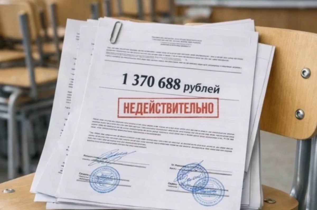 Суд признал недействительными договоры школы на стулья за 1,3 млн