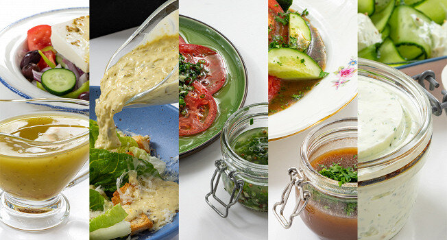 Заправки для салатов: освежающие идеи на каждый день