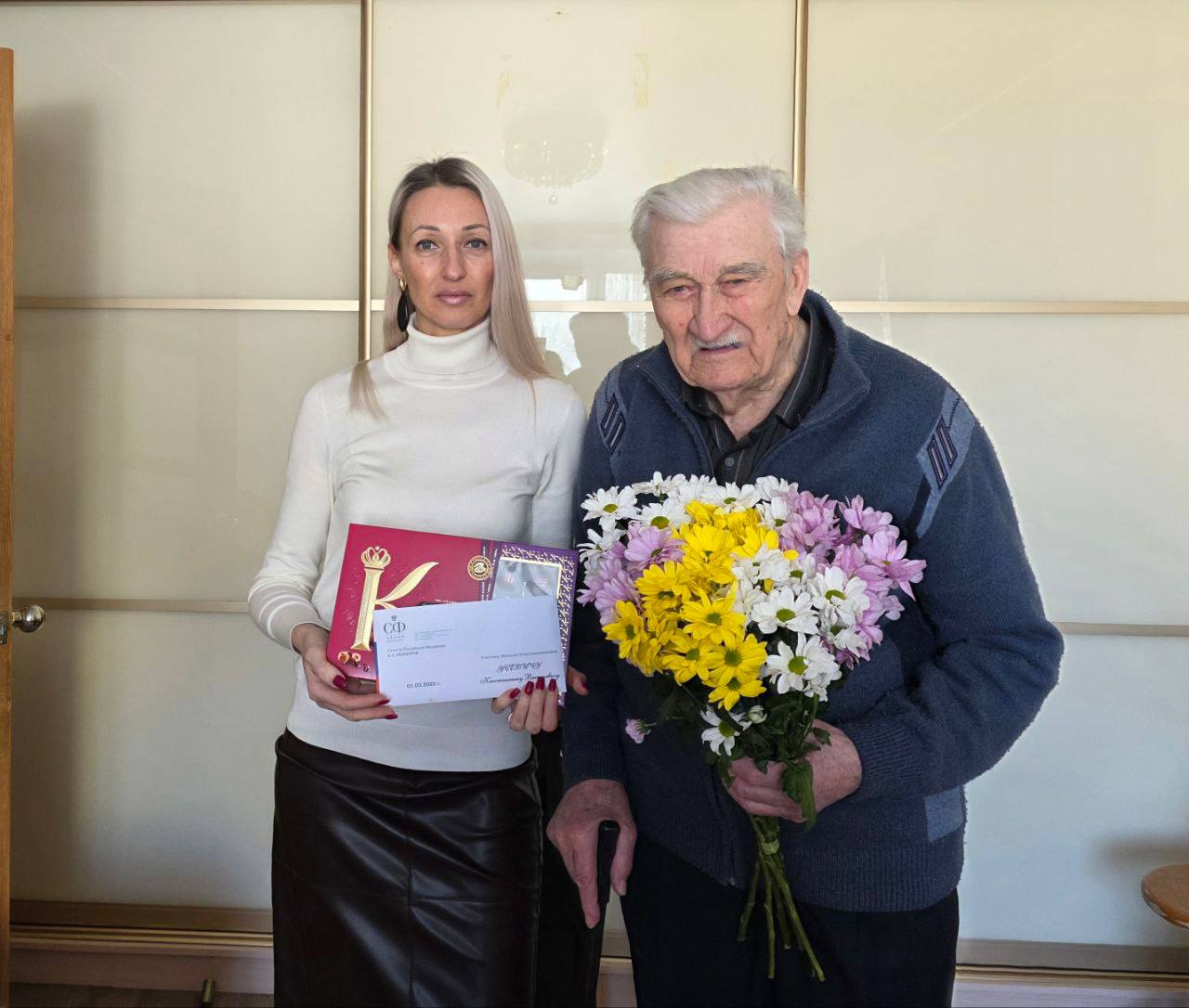 1 марта отметил свой 94-й день рождения камчатский участник Великой Отечественной войны Константин Васильевич Усевич 1 марта отметил свой 94-й день рождения камчатский участник Великой Отечественной войны Константин Васильевич Усевич