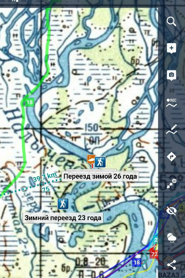 Смыло переправу чрез реку: снегоходчики оказались на другом берегу