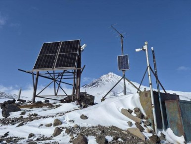На Камчатке открыт новый опорный пункт наблюдения за вулканической активностью
