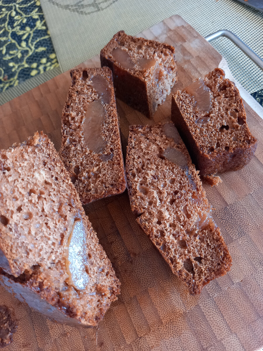 Постный кекс с вареньем: секрет легкости и пышности