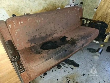 Неосторожность при курении — предварительная причина пожара, в котором погиб мужчина