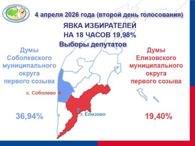 Активность избирателей во второй день голосования на 18:00