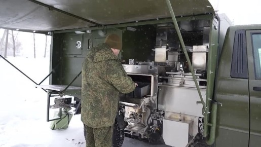 «Вкусно, как дома!». . Бойцы 40-й бригады морской пехоты ТОФ показали свою гордость – новую полевую кухню