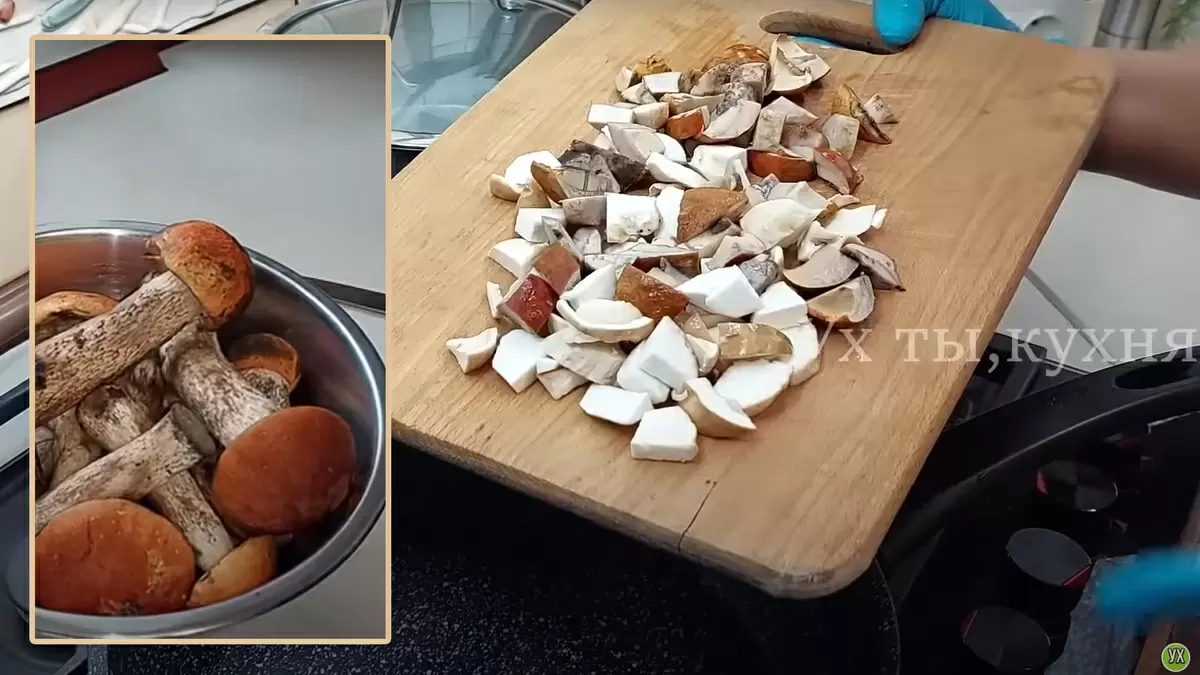 Осенний гастрономический шедевр: спагетти с грибной подливкой