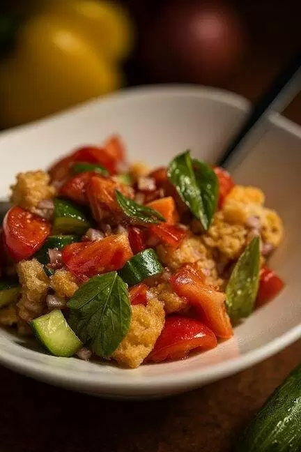 Панцанелла: Летняя симфония вкусов из простых ингредиентов