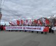 Жители Камчатки прошли с портретами своих родных и близких в «Бессмертном полку»