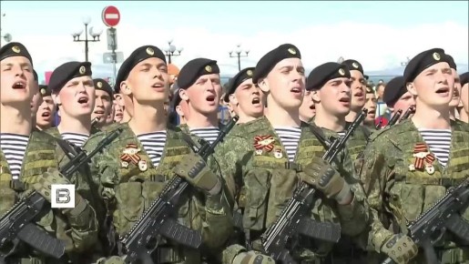 В честь 81-й годовщины победы в Великой Отечественной войне прошел парад Победы в Петропавловске-Камчатском
