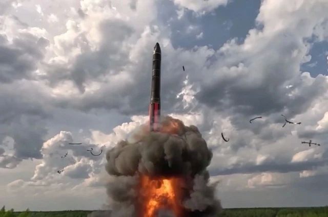 Учебный «Ярс» долетел из Плесецка до Камчатки в рамках ядерных учений