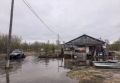 В селе Парень вода поднялась, затопило три дома