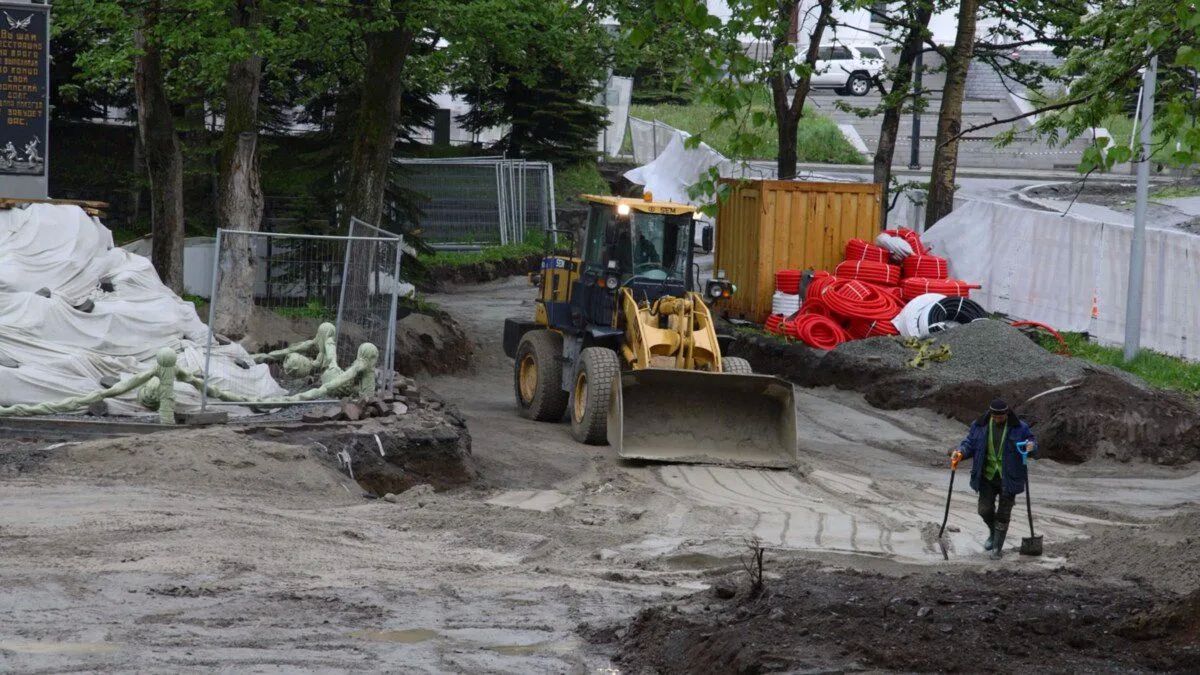 Сквер Свободы в Петропавловске благоустроят к 1 августа