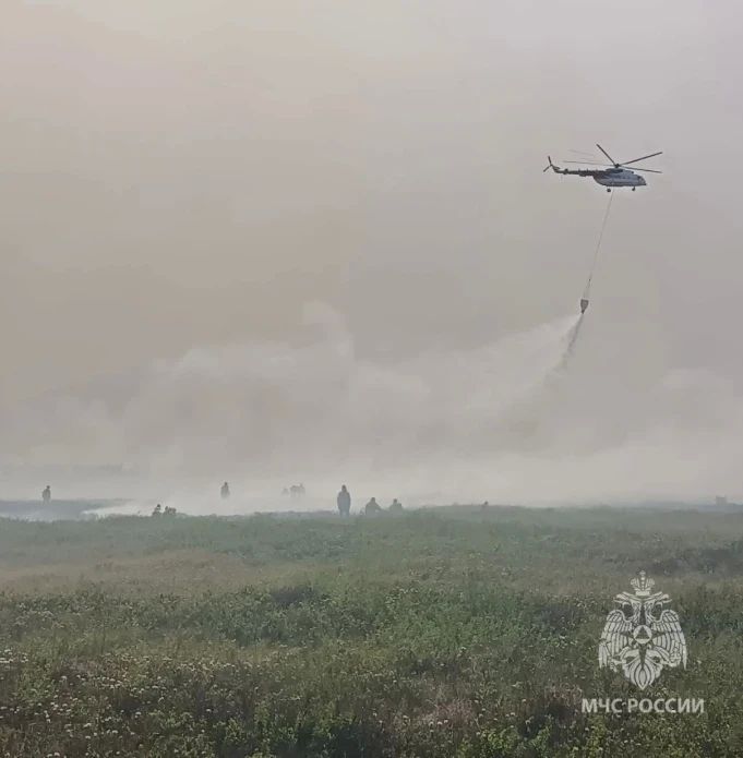 Две недели тушили природный пожар в Тигильском районе Две недели тушили природный пожар в Тигильском районе
