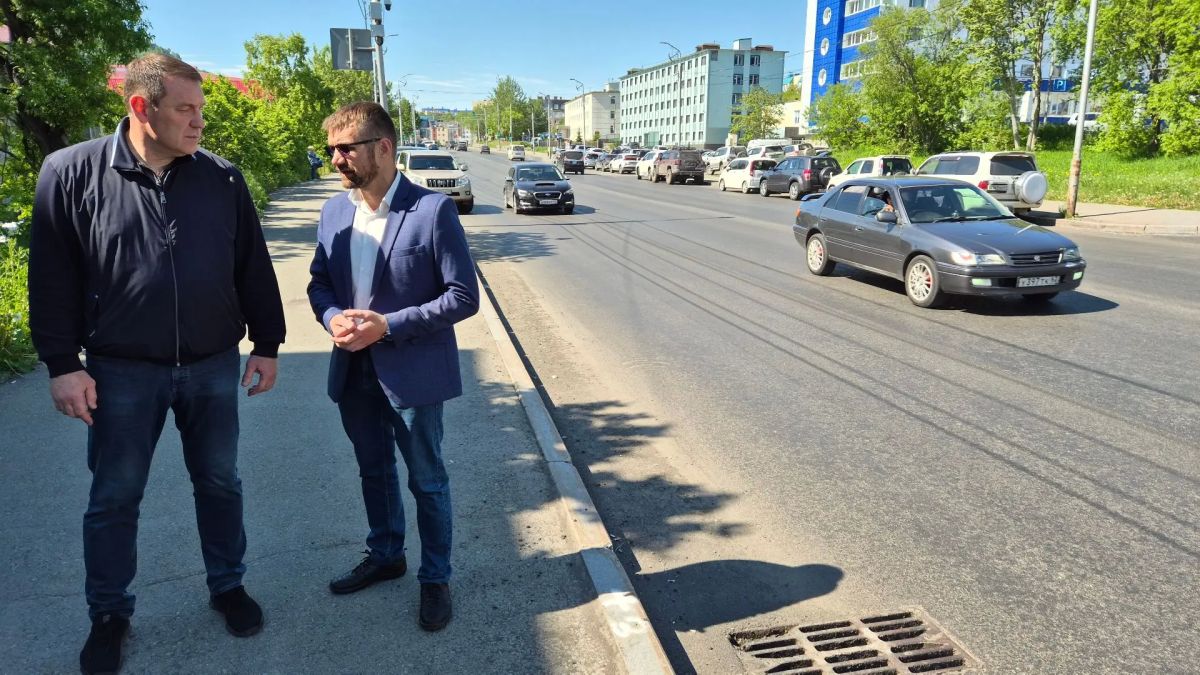 Ремонт дороги на проспекте Рыбаков полностью завершён Ремонт дороги на проспекте Рыбаков полностью завершён