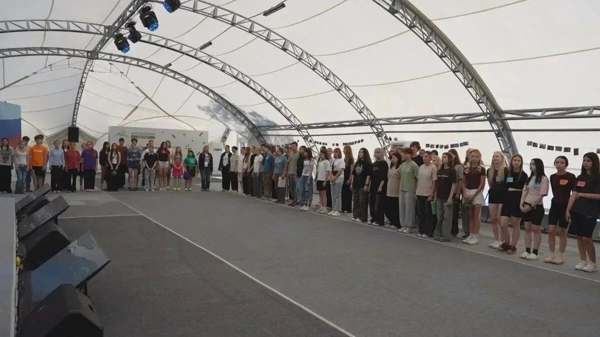 В лагере «Экосистема» открылась вторая смена