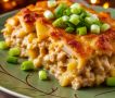 Лёгкая капустная запеканка с куриным фаршем для весеннего ужина