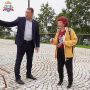 В Петропавловске-Камчатском на верхней площадке Никольской сопки продолжается благоустройство общественной территории и возведение нового комплекса, в который входят визит-центр, лаборатория и планетарий