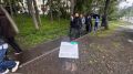 Заместитель председателя Городской Думы Борис Лесков принял участие в приемке благоустроенной зеленой зоны у остановки «Статуправление»