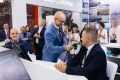 На ВЭФ компания «Интеррос» провела интеллектуальную игру «Гении русского бизнеса» — участники разгадывали вопросы о российских предпринимателях XV–XX веков, а вести шоу доверили Дмитрию Хрусталеву