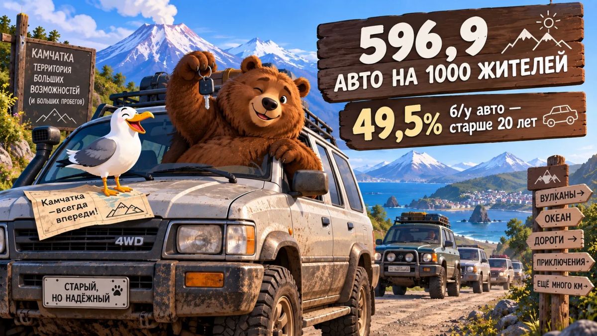 Почти 600 машин на тысячу человек
